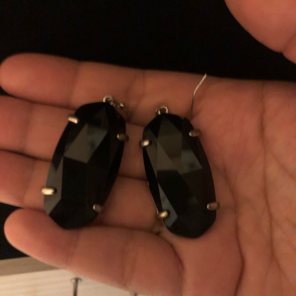 Black Kendra Scott Earrings